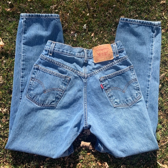 Vintage 90s high waisted Levi’s Jeans 550 - Picture 4 of 11